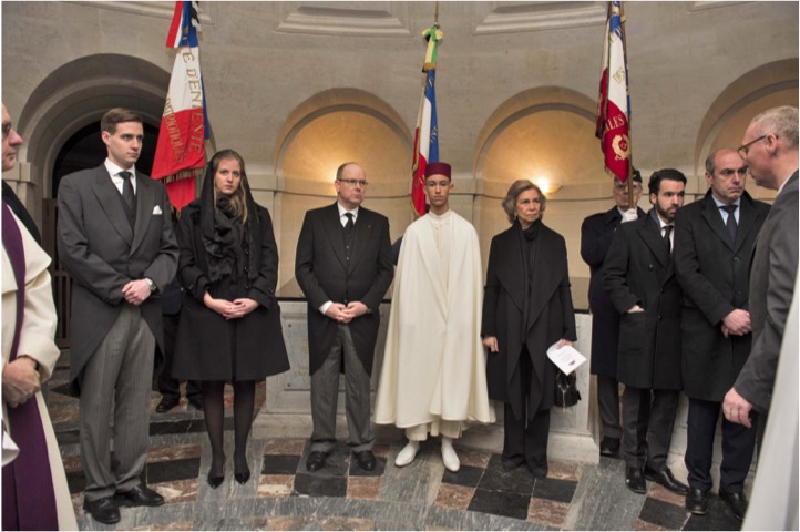 Marokko – Prinz Hassan bei Beerdigung in Frankreich. Maghreb-Post